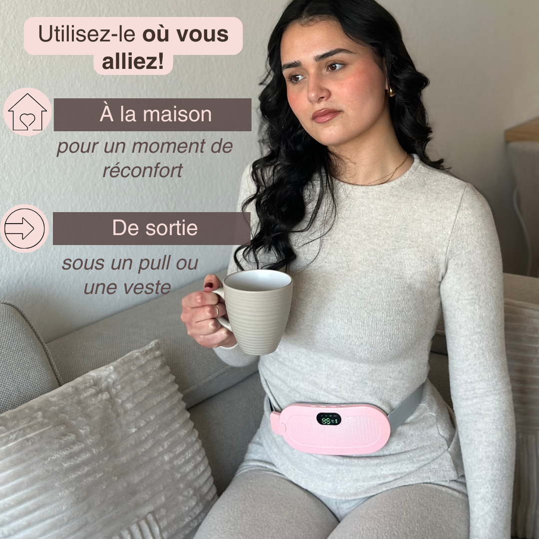 Coussin chauffant                                                                                                                                                      menstruel